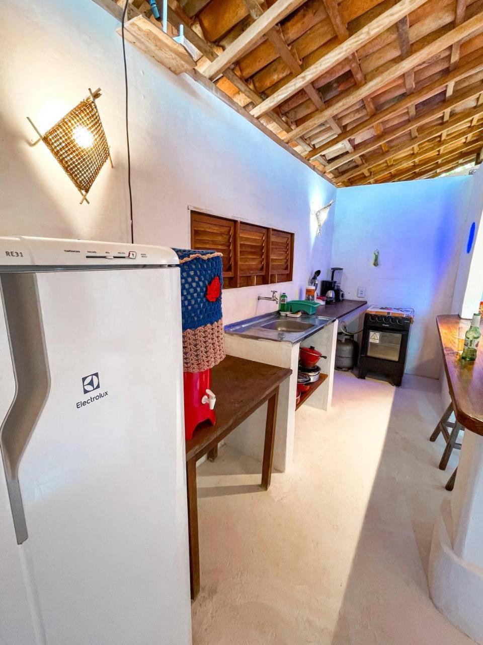Atins Beach House e Chalés Esterno foto